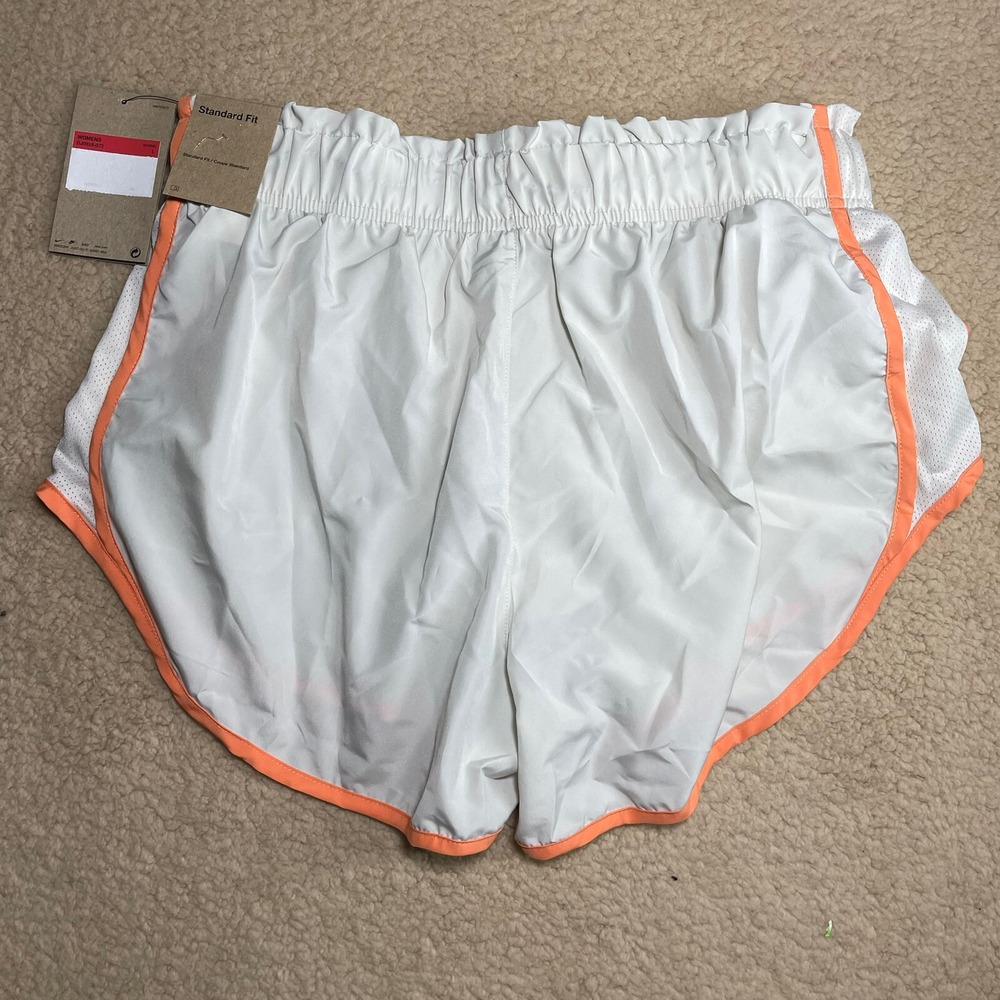Nike Women's Tempo Running Shorts Light‎ Bone/Orange DJ0919-072 Size Large - Picture 4 of 8